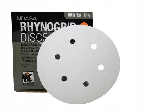 PAPIER ŚCIERNY KRĄŻEK RZEP 150X6 P600 - 50 szt.