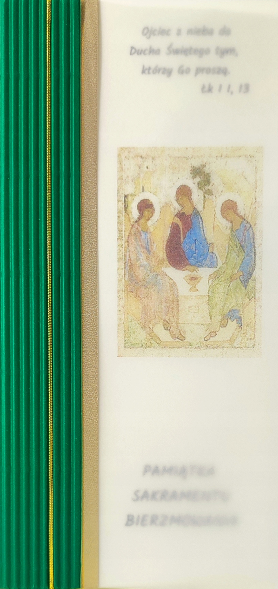 

Karnet 102 Pamiątka Sakramentu Bierzmowania