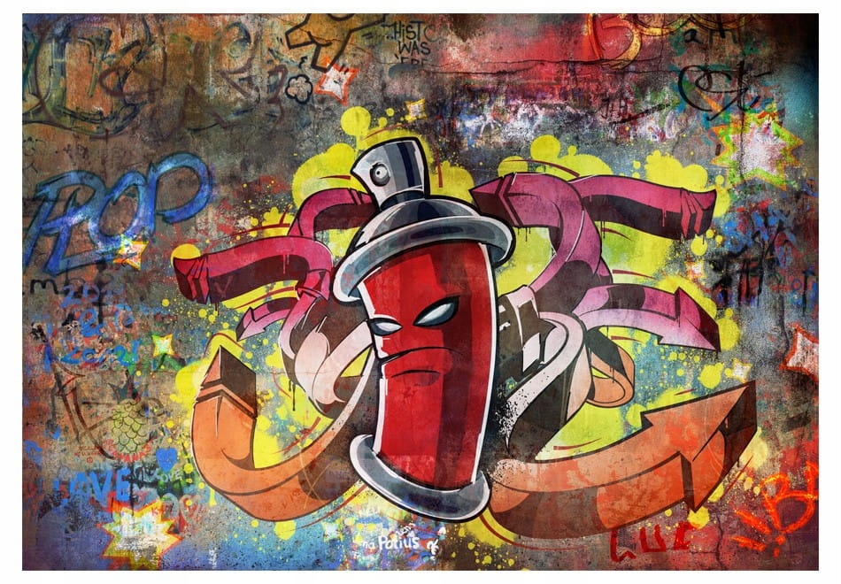 

Fototapeta - Graffiti monster - 200X140