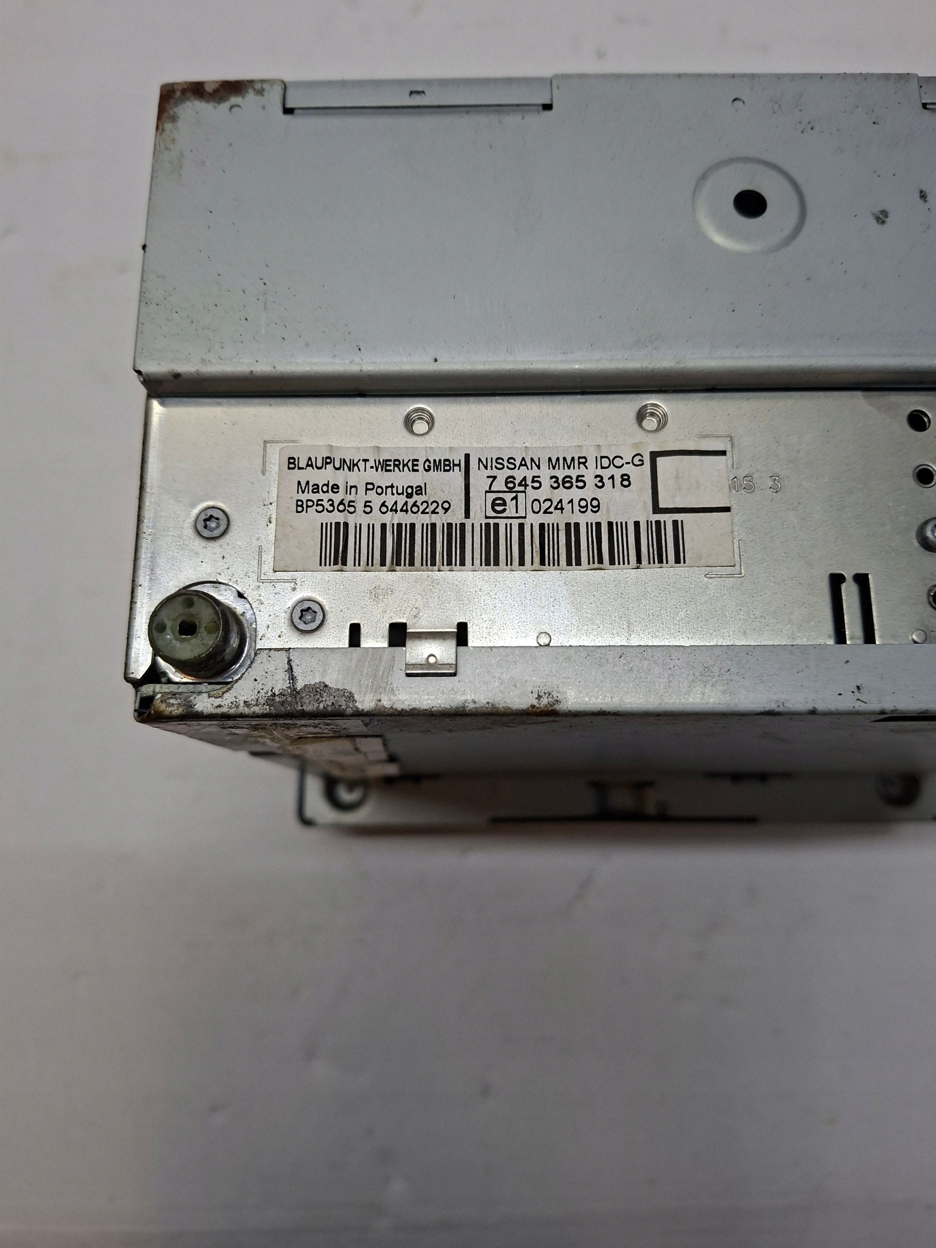 RADIO original NISSAN NOTE E11 7645387318