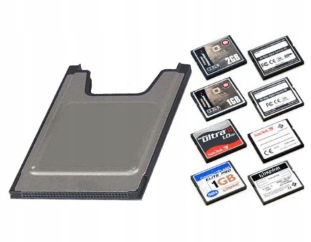 

Adapter kart Compact Flash Cf na Pcmcia nowy