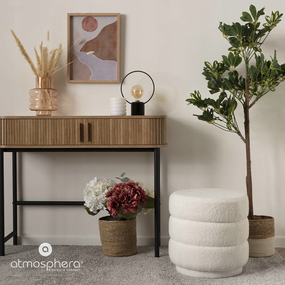 LAMPA stołowa DEKORACYJNA W STYLU LOFT ŻARÓWKA Marka Atmosphera