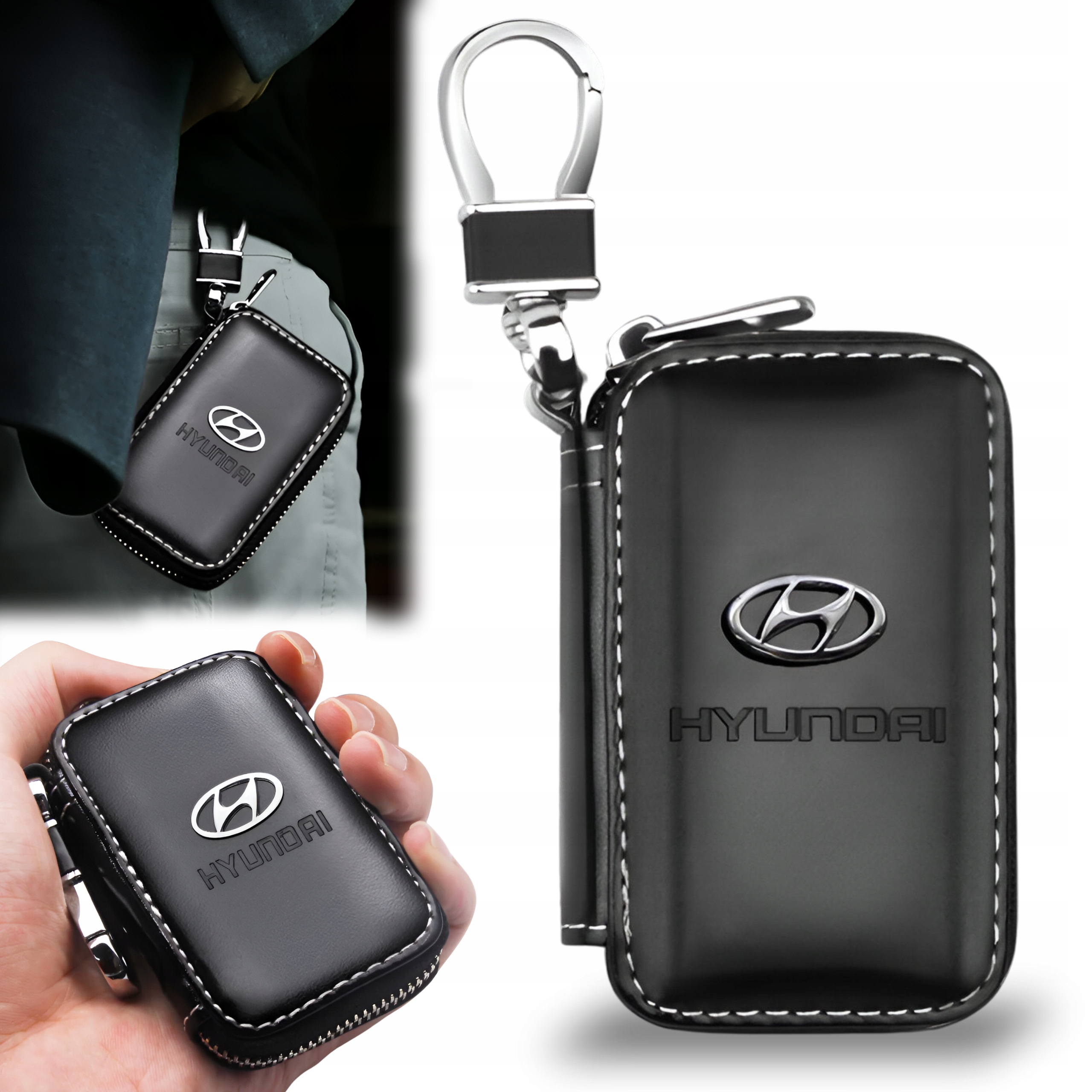 Hyundai Etui Saszetka Pokrowiec Na Klucze Kluczyk Samochodowy