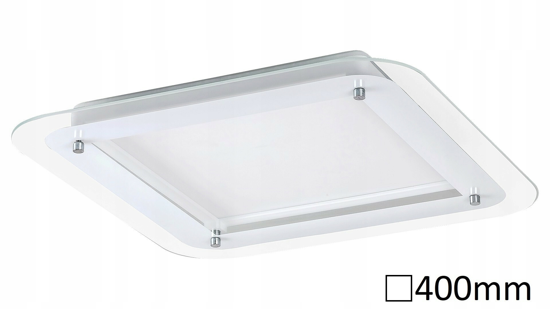Rabalux Lorna Led stropné svietidlo 18W, 400x400 mm, neutrálna biela