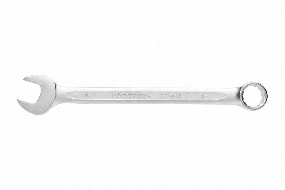 

Hogert HT1W416 Klucz płasko-oczkowy CrV 16 mm
