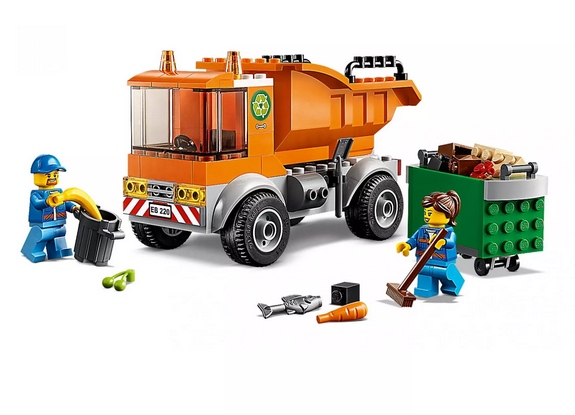 LEGO 60220 CITY Śmieciarka KOSZALIN Wiek dziecka 4 lata +