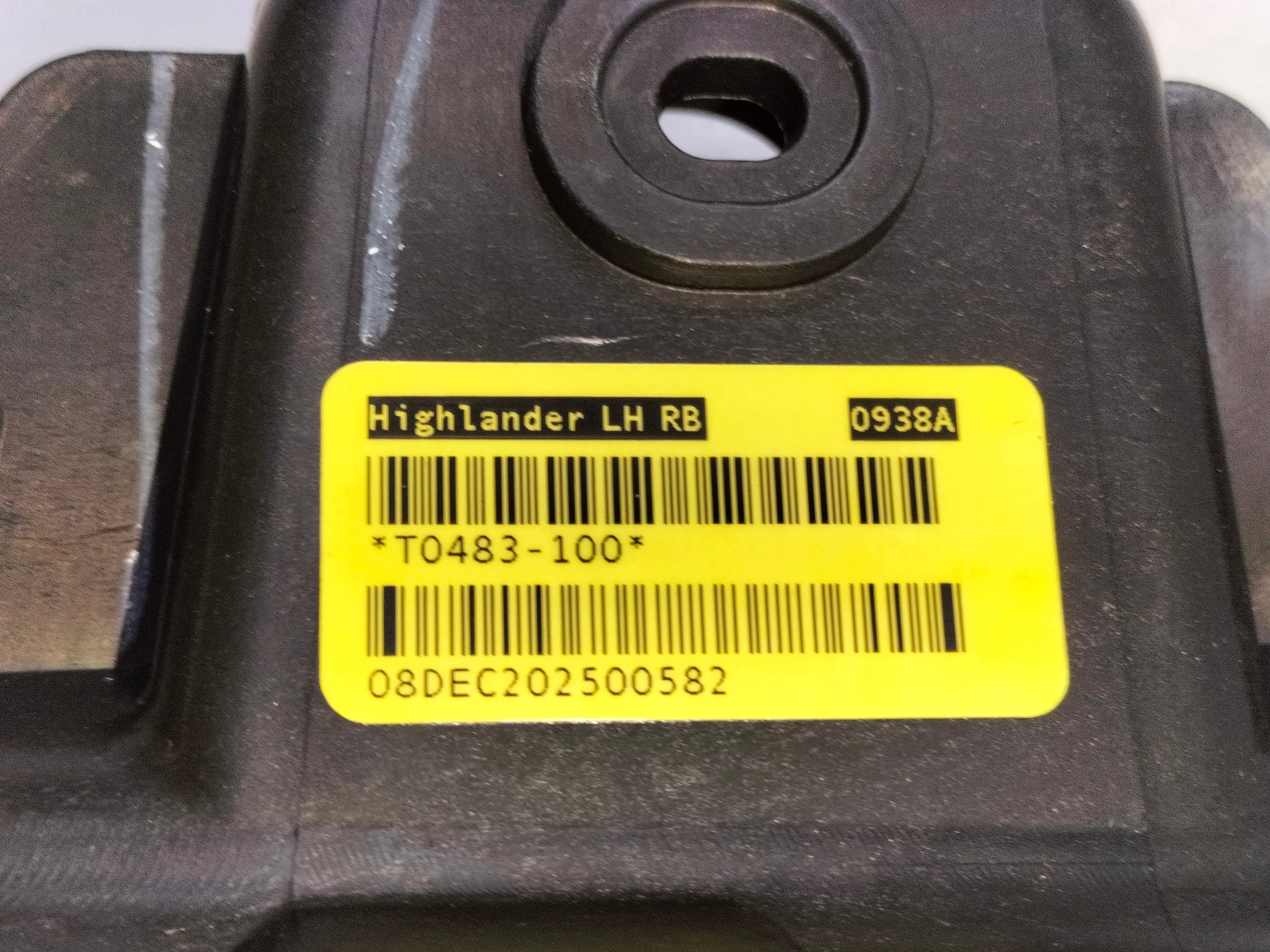 Stopien exterior threshold left TOYOTA HIGHLANDER 19