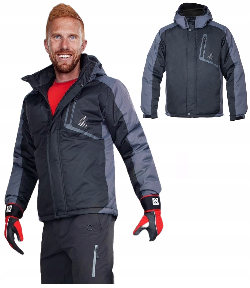 Pánská zateplená zimní pracovní bunda S Kapucí Ardon Bozp velikost S