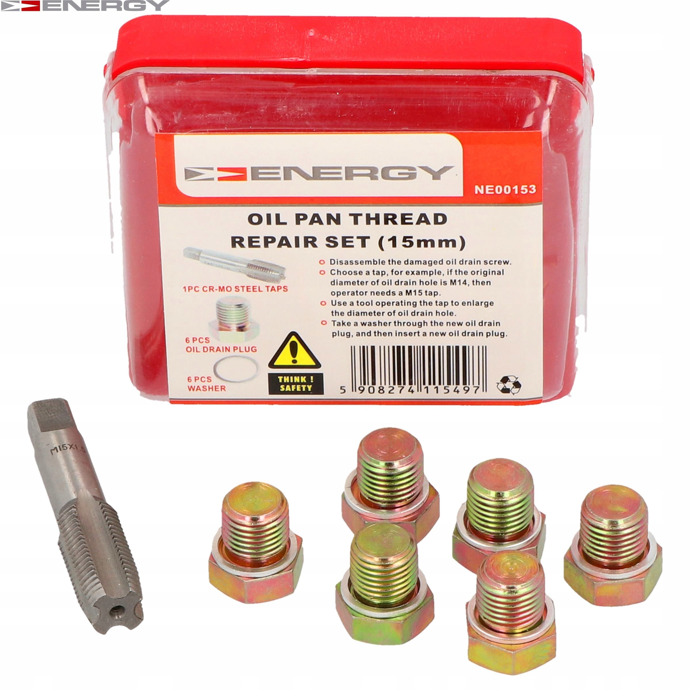 ZESTAW NAPRAWCZY DO KORKÓW MISEK ŚR 15MM Marka Energy