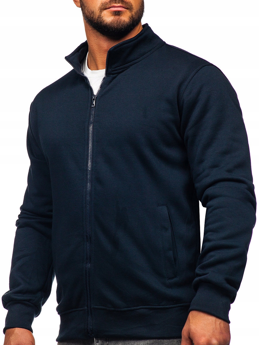

Bluza Męska Rozpinana Atramentowa B2002 Denley_xl