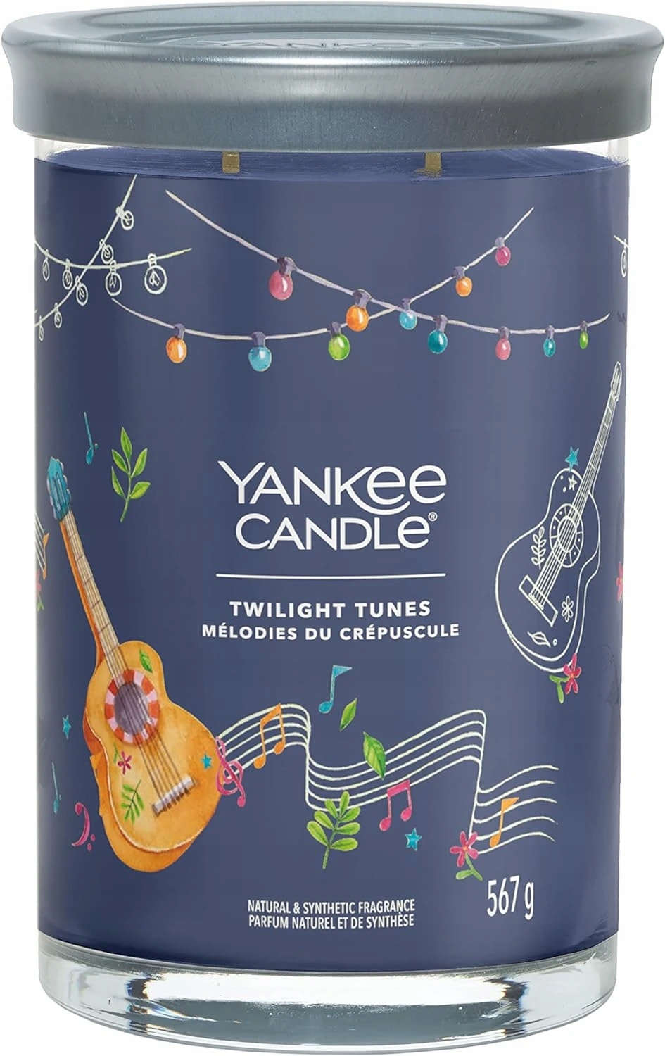 Yankee Candle svíčka Signature Tumbler ve skle velká Twilight Tunes 567 g