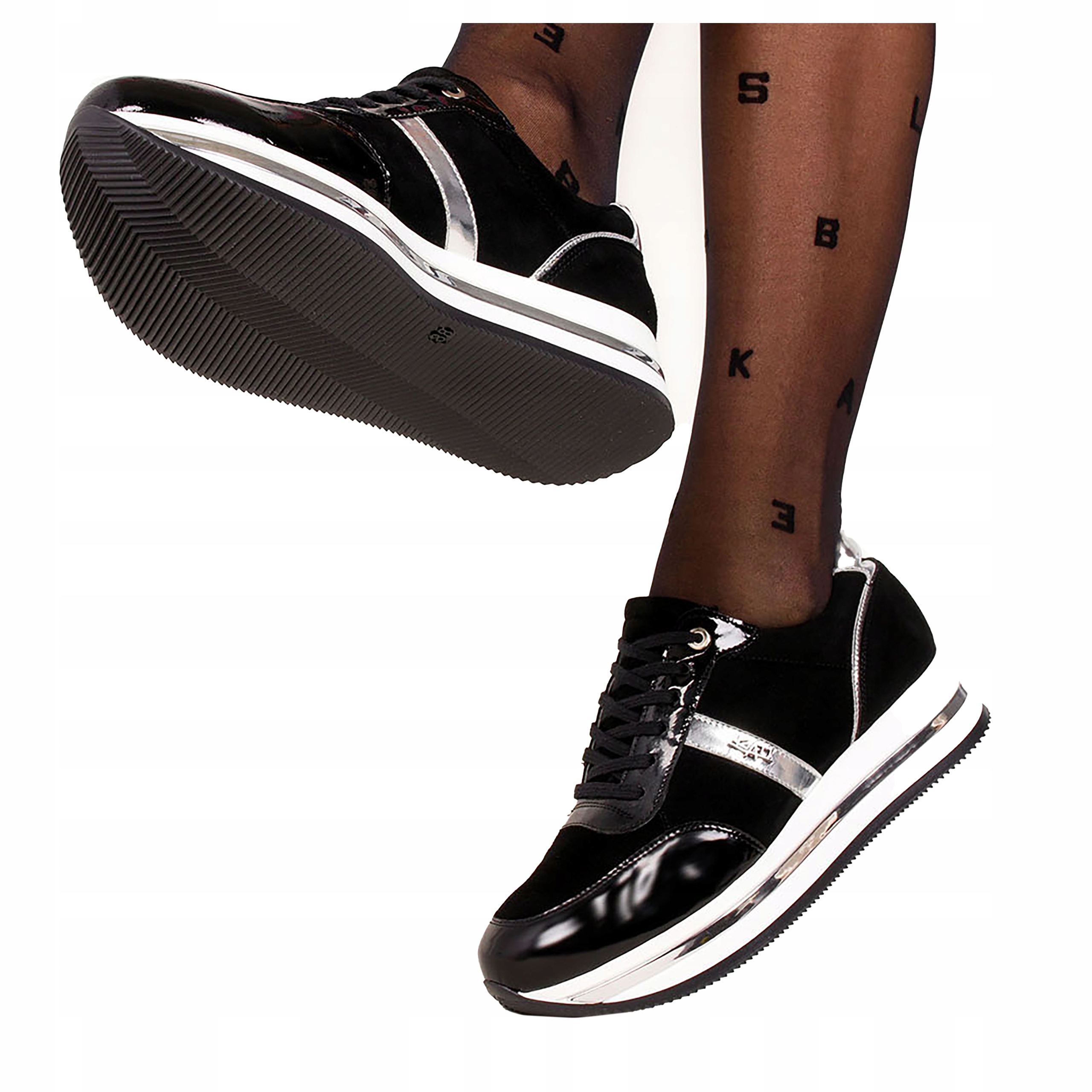 Tenisky Sportovní Kožené Boty Polské New r 36