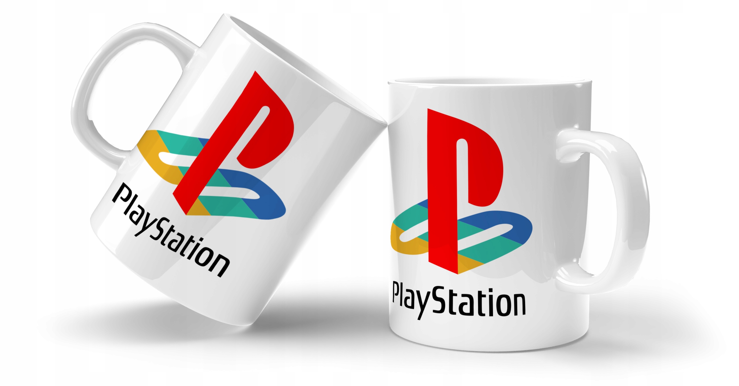 KUBEK Z NADRUKIEM PLAYSTATION PS ONE PSX PREZENT Materiał ceramika