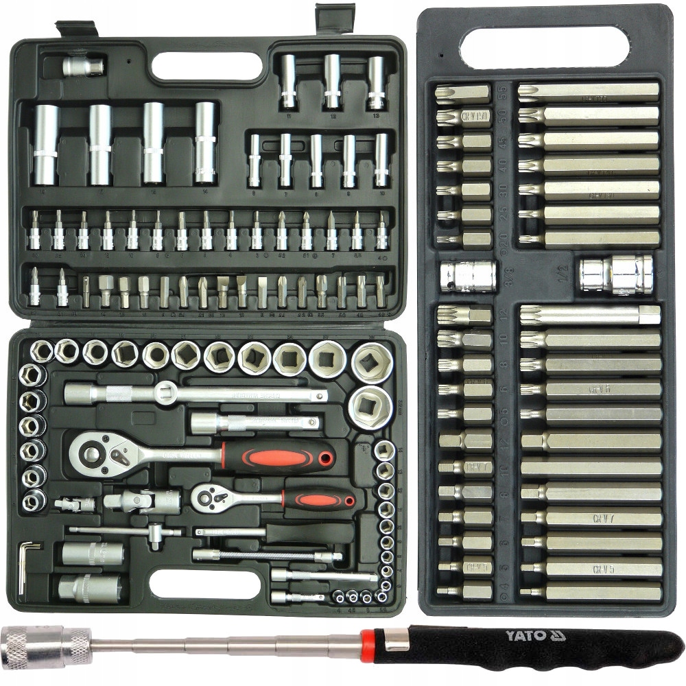 

Zestaw Klucze Nasadowych 148e Torx Nasadowe +yato