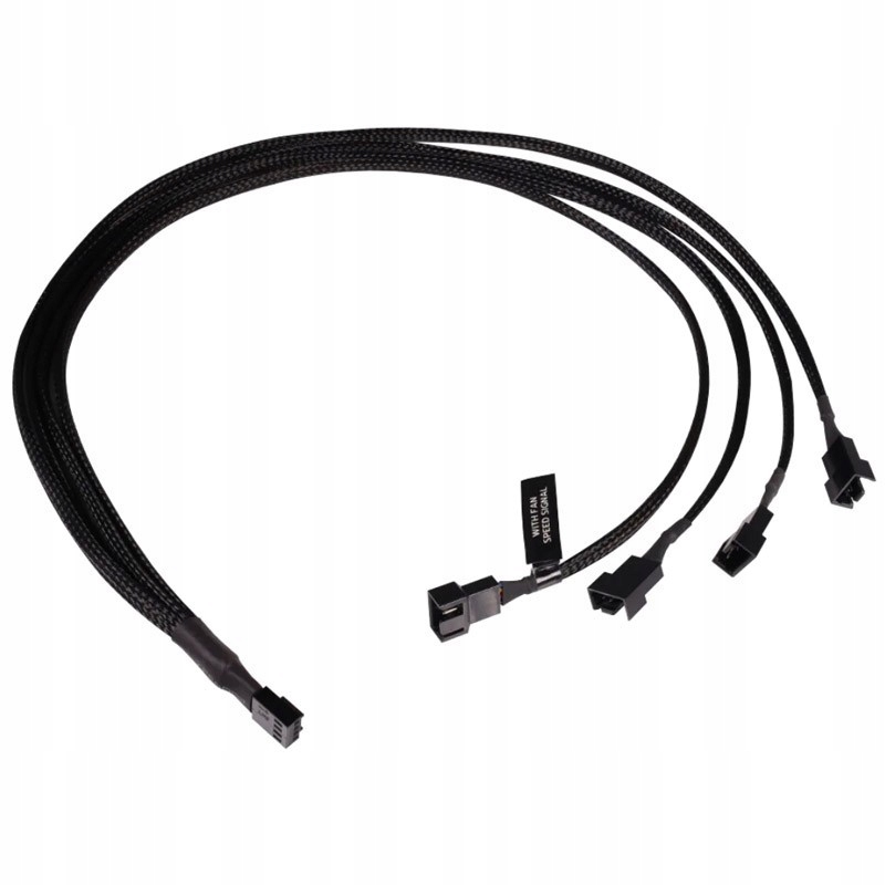 Kabel Y-Splitter Alphacool 18684 czarny
