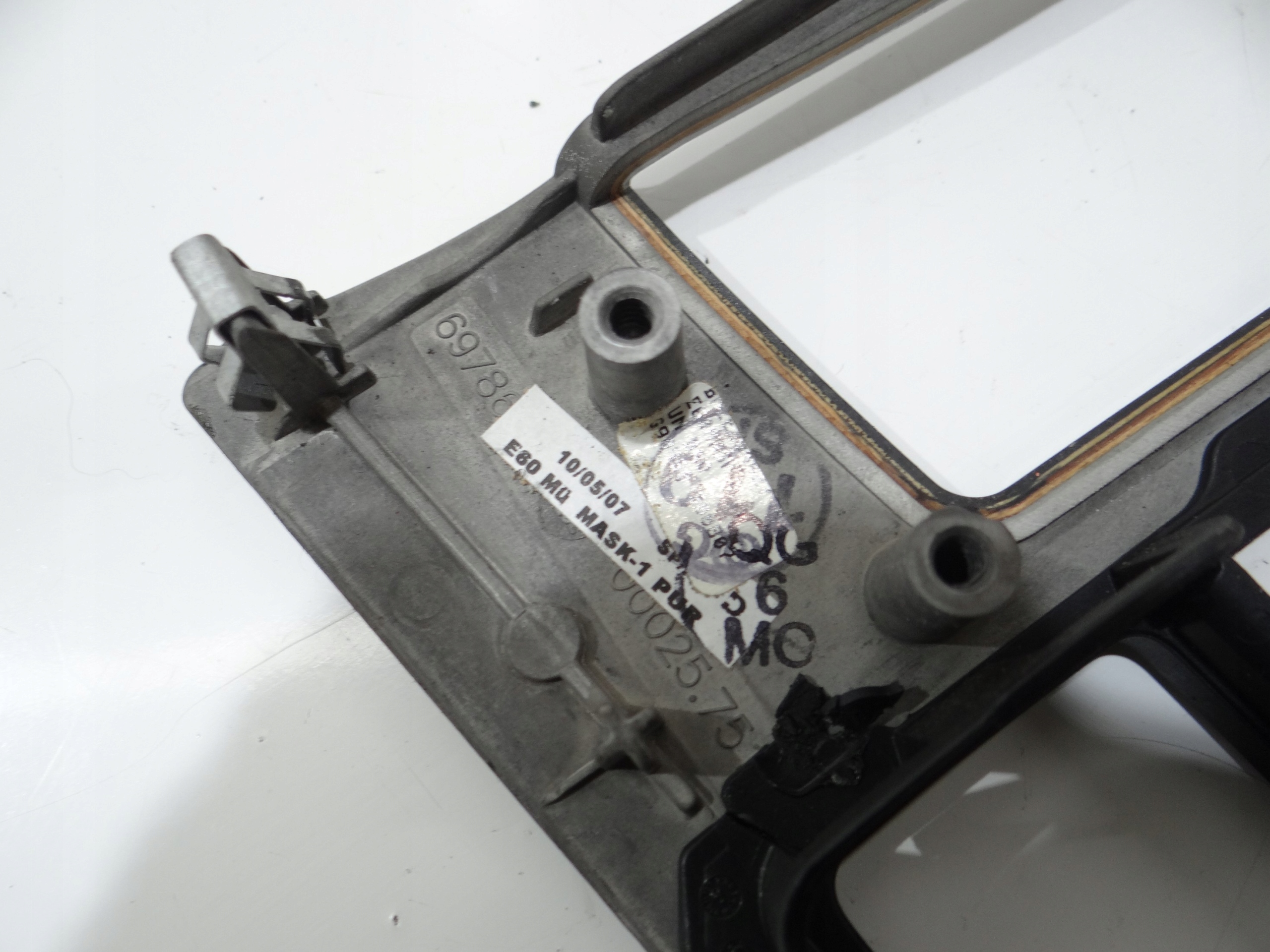 Blende Abdeckung DEKOR konsole BMW E60 E61 OE 6978676 (13537409)