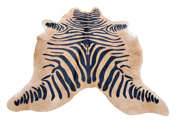 Koberec Koža z kravy Hovädzia koža Vzor Tygrys Prírodná