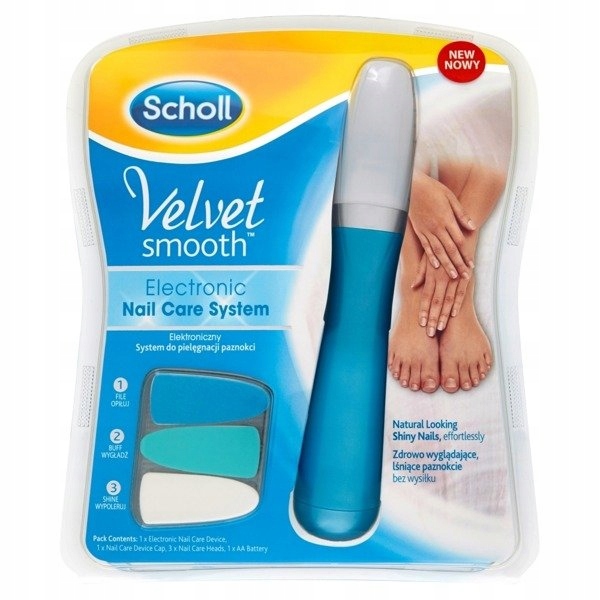 Elektronický systém péče o nehty Scholl Velvet Smooth