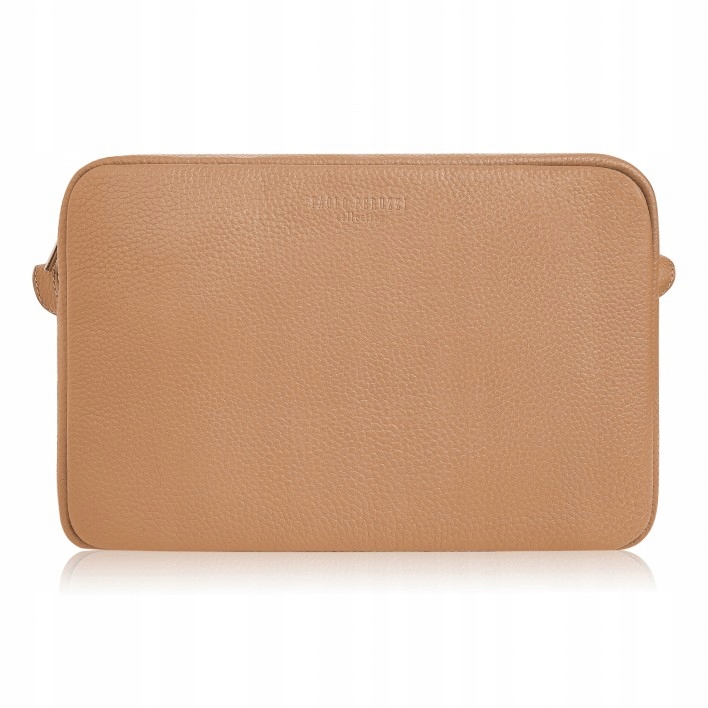 Dámská kabelka Přes Rameno Kožená Koňaková přes rameno Paolo Peruzzi