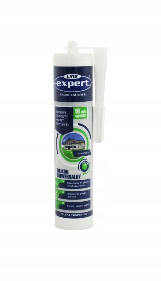 

Silikon Uniwersalny Bezbarwny Budowlany 280ml