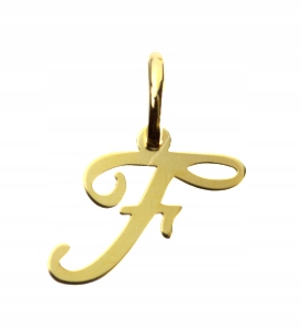 

Literka "f" Zawieszka Złota 333