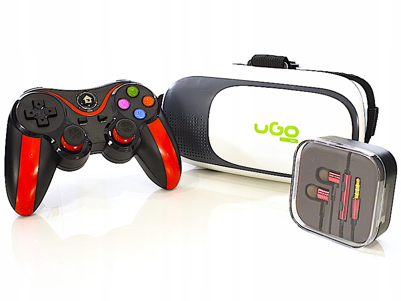 Sada Vr brýle sluchátka Gamepad pro filmové hry