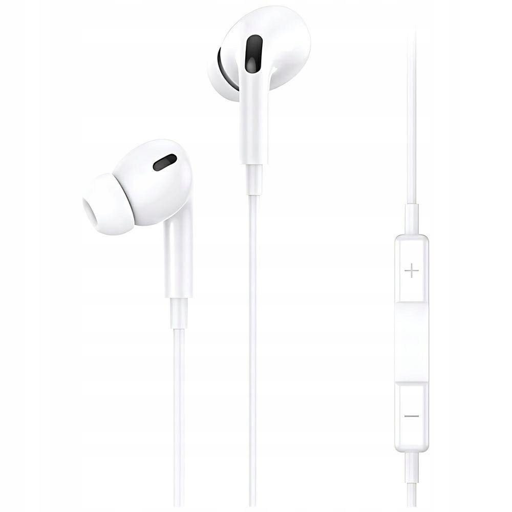 Usams Słuchawki stereo EP-41 3,5 mmbiały/white SJ451HS01