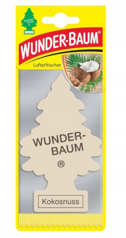 

WunderBaum Odświeżacz Kokos Choinka Zapachow