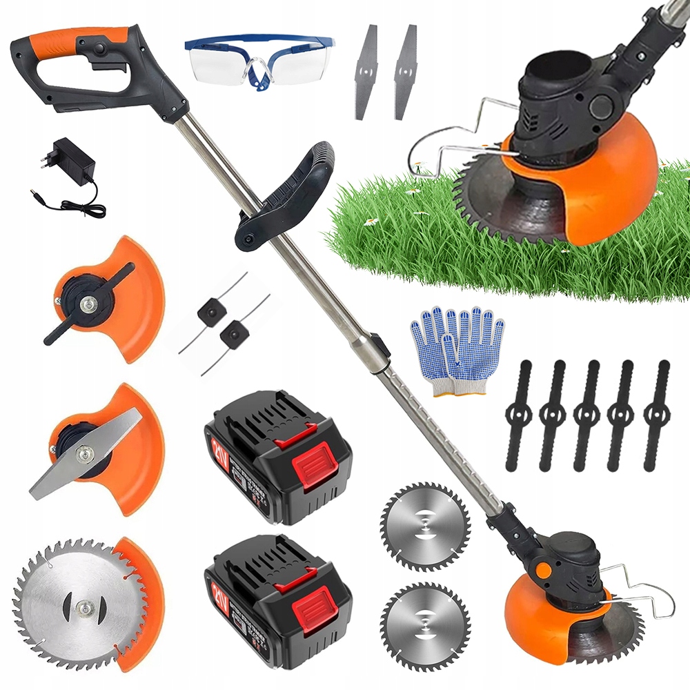 Aku Podřezávač 21V 880W 2x2.0Ah Set Kotouč+nože 18K Obr/min