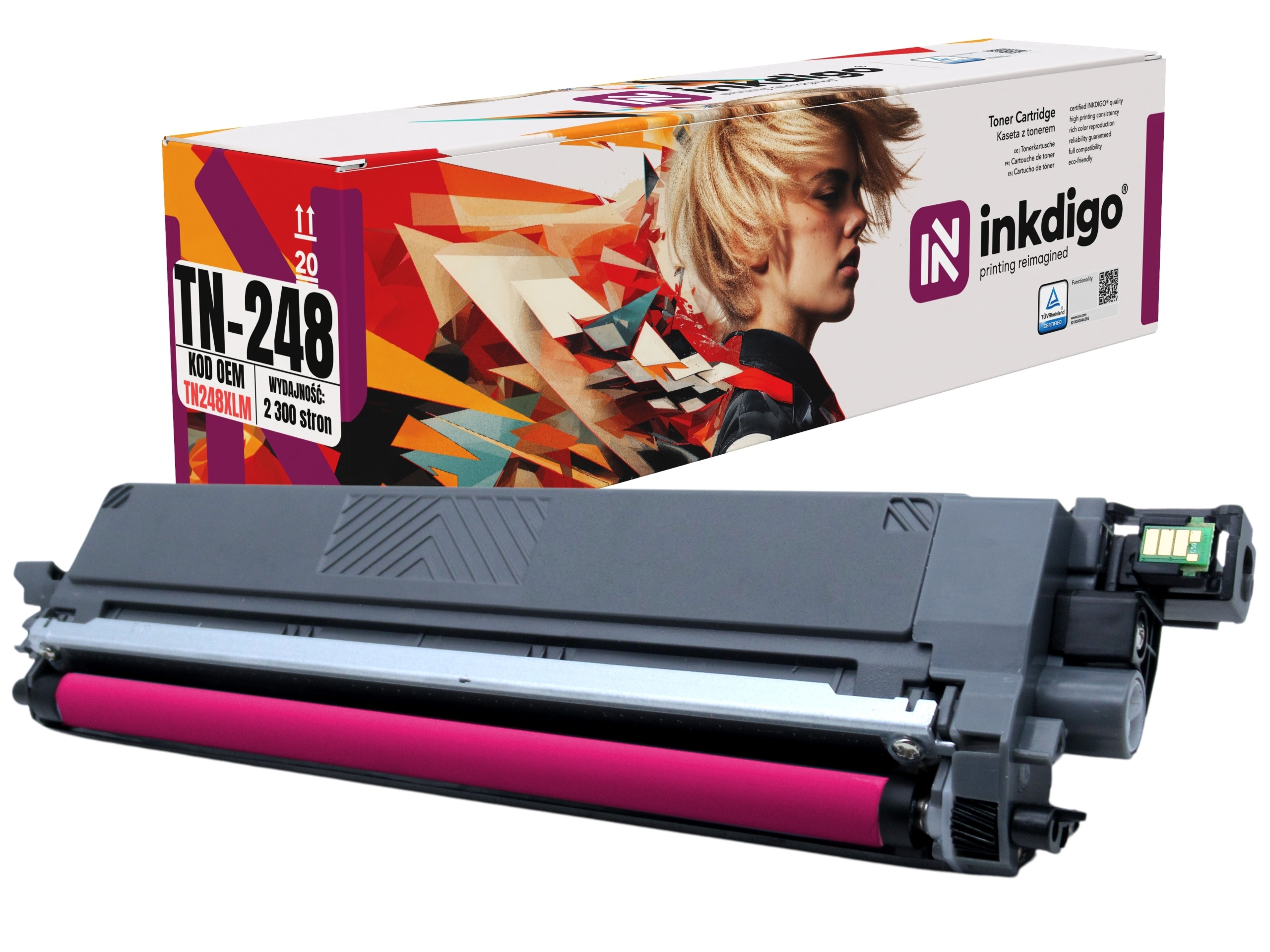 Náhrada TN-248 M Pro Tiskárnu Brother DCP-L3520CDW MFC-L3760CDW