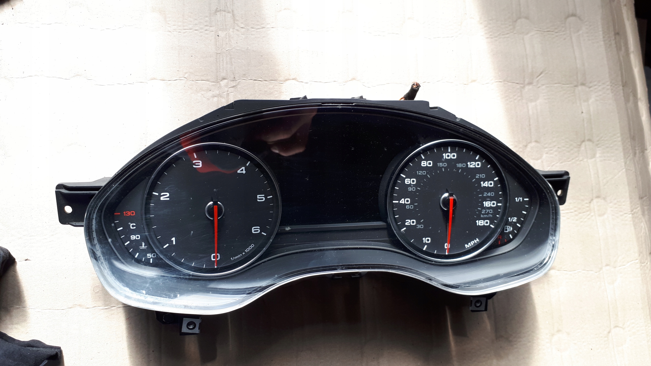 A7 4G dials clock 3.0 TDI DIESEL 4G8920982K