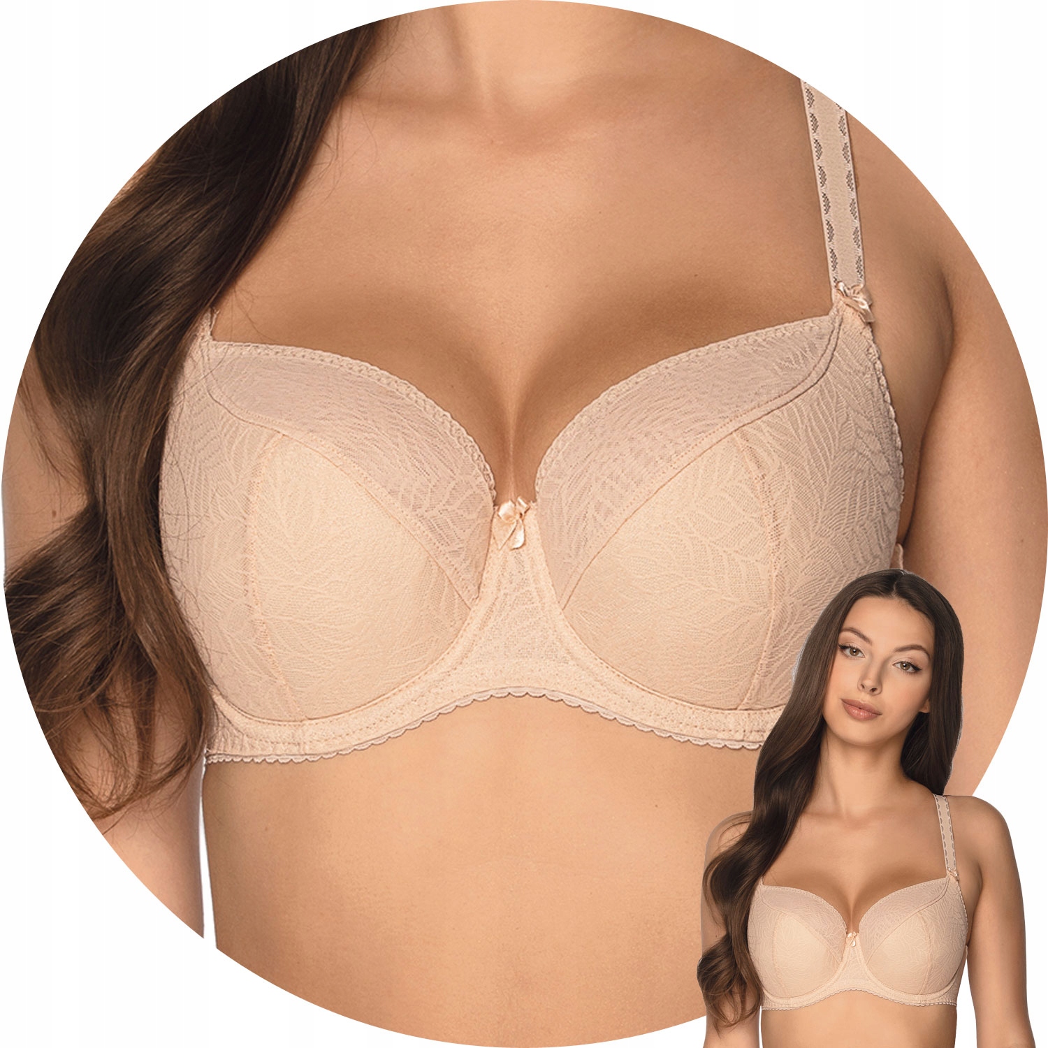 

Gaia 594 Sandy Biustonosz Semi Soft beżowy 75G