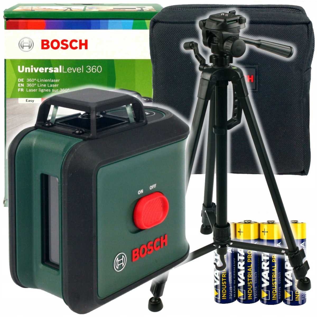 

Laser Krzyżowy Universallevel 360 Bosch Statyw