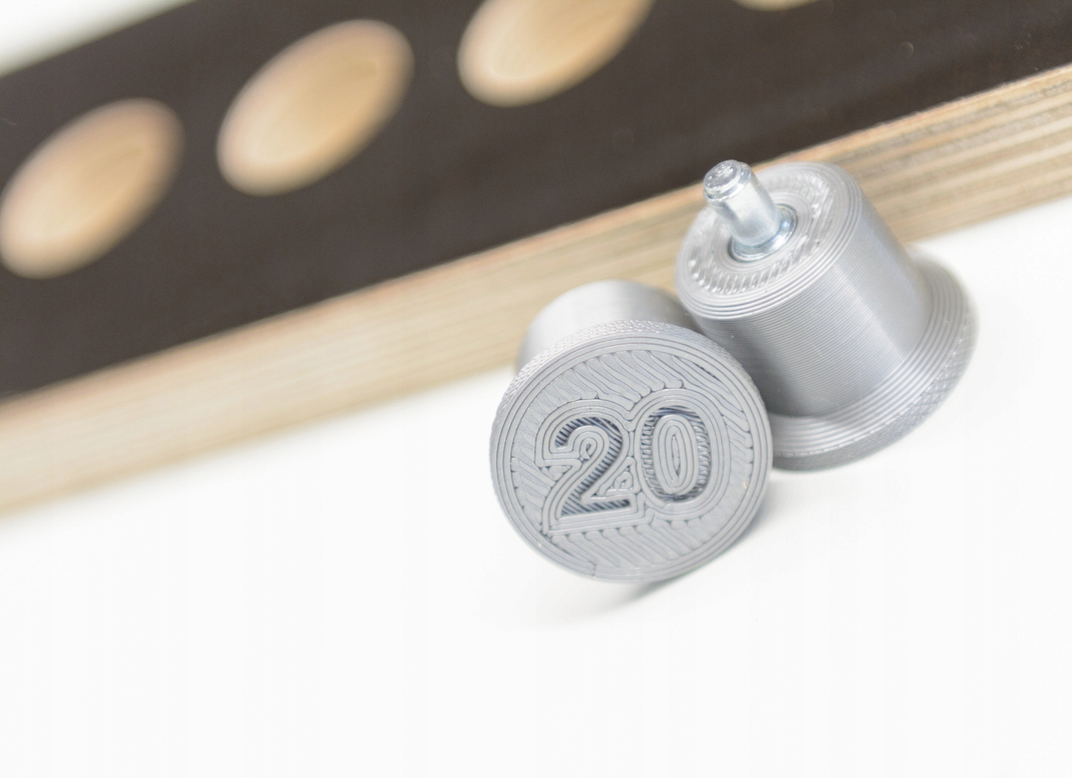 Trzpień pozycjonujący do otworów 32 Ø20 grubość 15