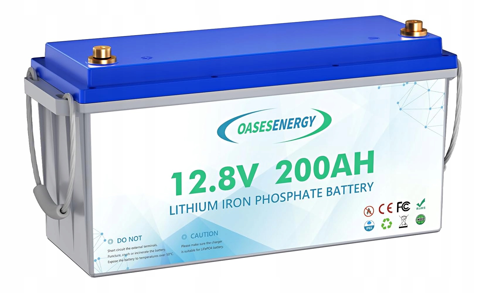 LiFePo4 baterie 12V 200Ah Oase Energy
