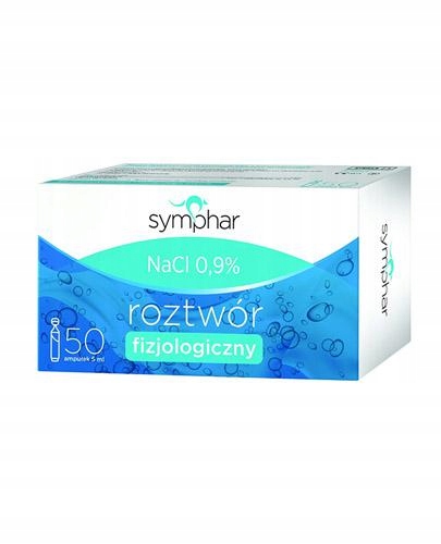 

Symphar Sól fizjologiczna 50 amp. po 5 ml