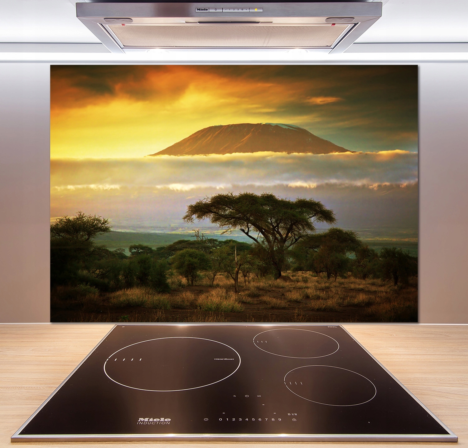 

Panel do kuchni Kilimandżaro Kenia 100x70 + Klej