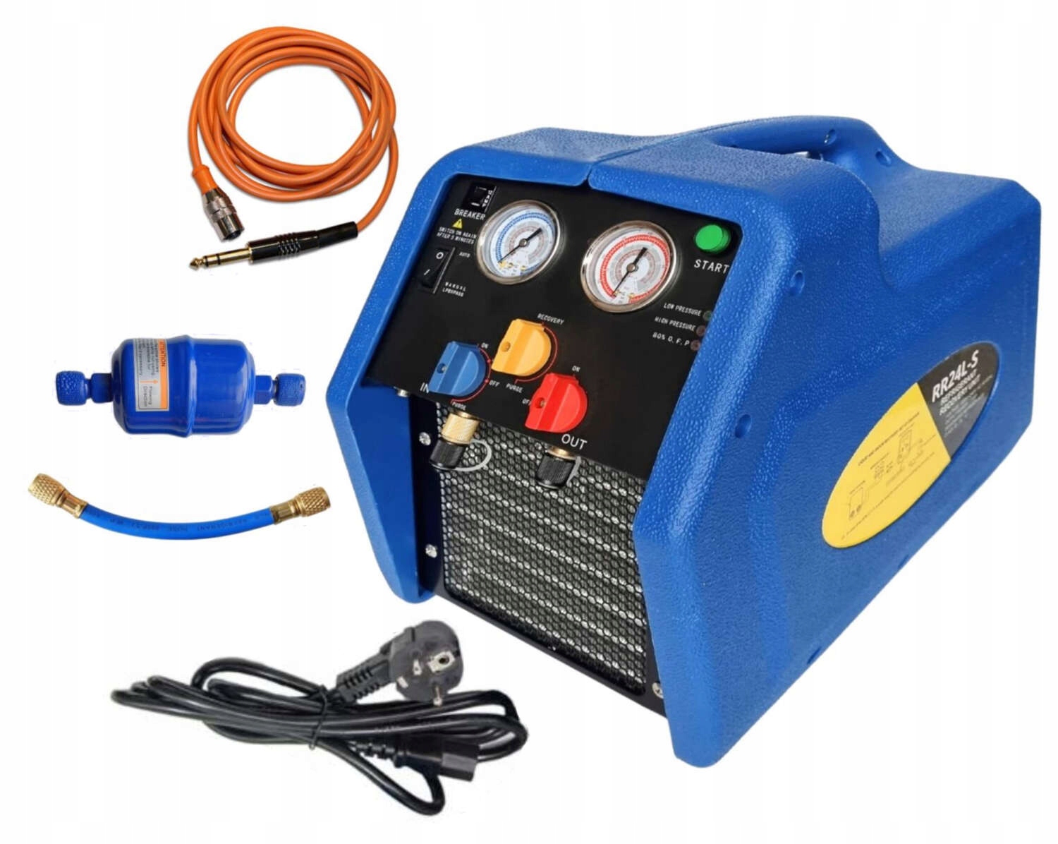 Stacja do odzysku czynnika R32 R134a R404a 1234yf UDT z separatorem oleju