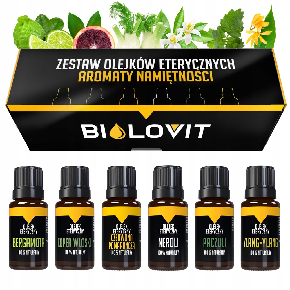 

Olejki Zapachowe Zestaw 6x10ml Aromaty Namiętności