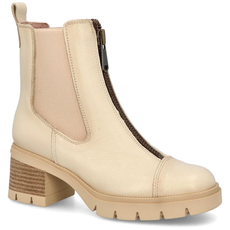 Španělské kotníkové boty na traperu Hispanitas HI243636 Béžové 40