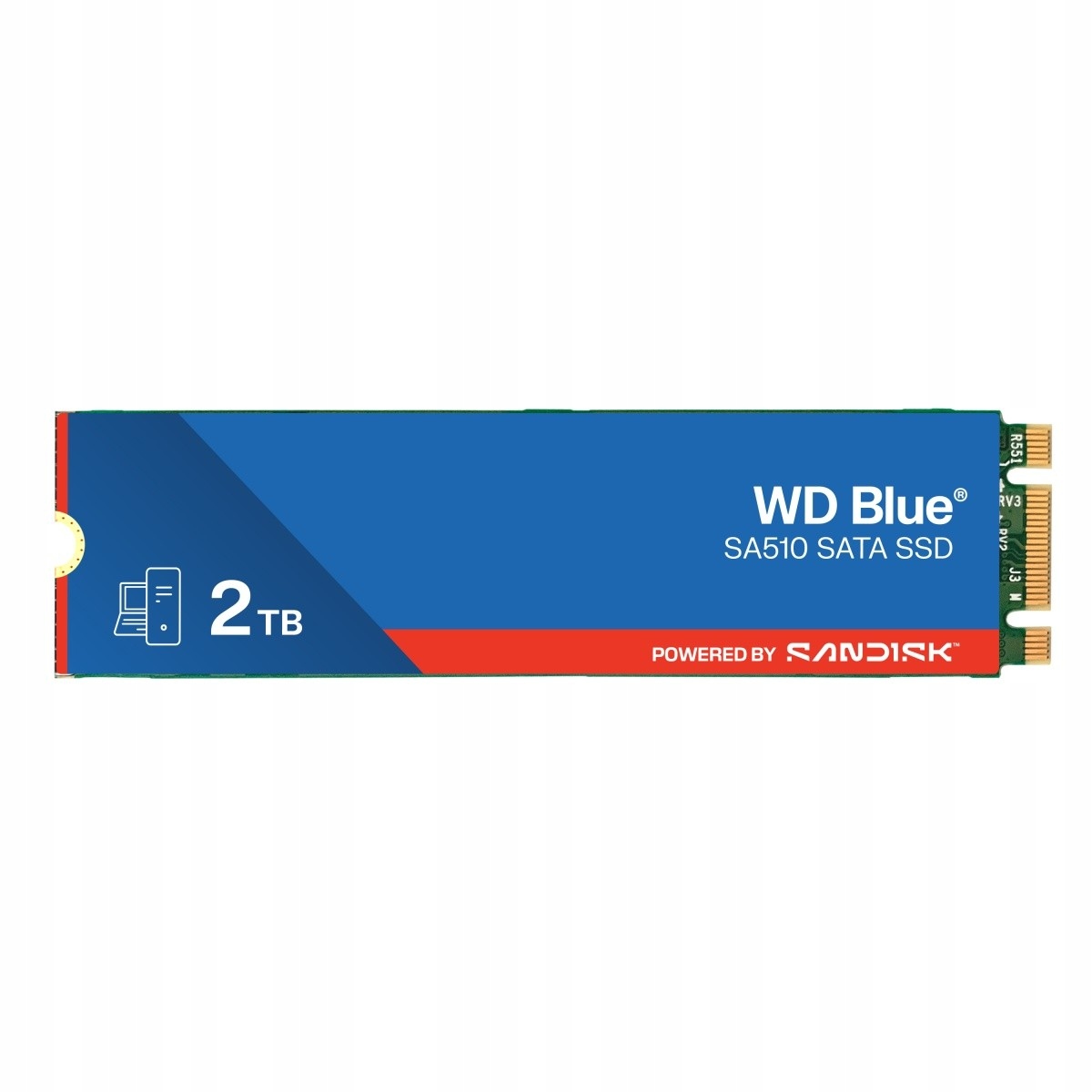 Western Digital Ssd disk Blue 2TB SA510 M.2 2280 WDS200T3B0B