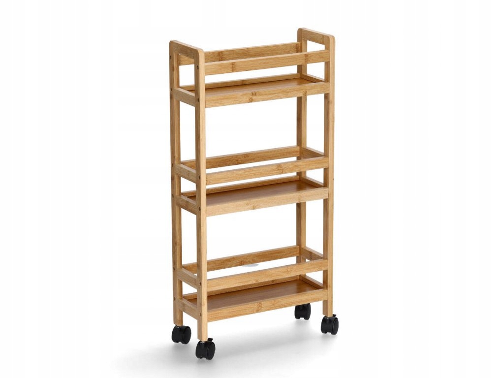 Úzká koupelnová police, 36 x 15 x 74 cm