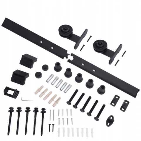 SYSTEM DRZWI PRZESUWNYCH W STYLU LOFT RUSTYKALNY SKANDYNAWSKI TYPU BARNDOOR