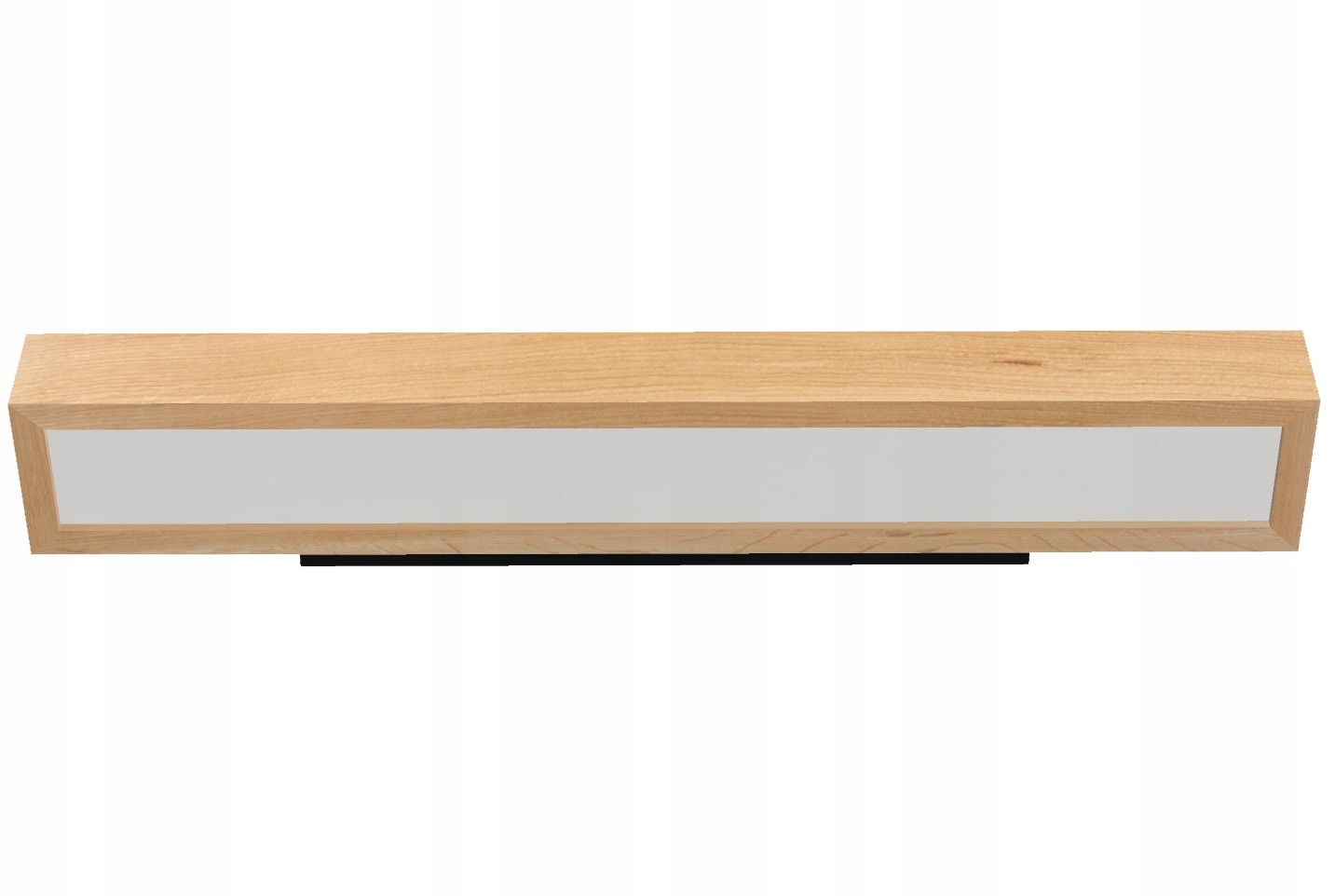 Kinkiet ścienny łazienkowy Leja 60 cm Dąb Led do sypialni salonu nad lustro