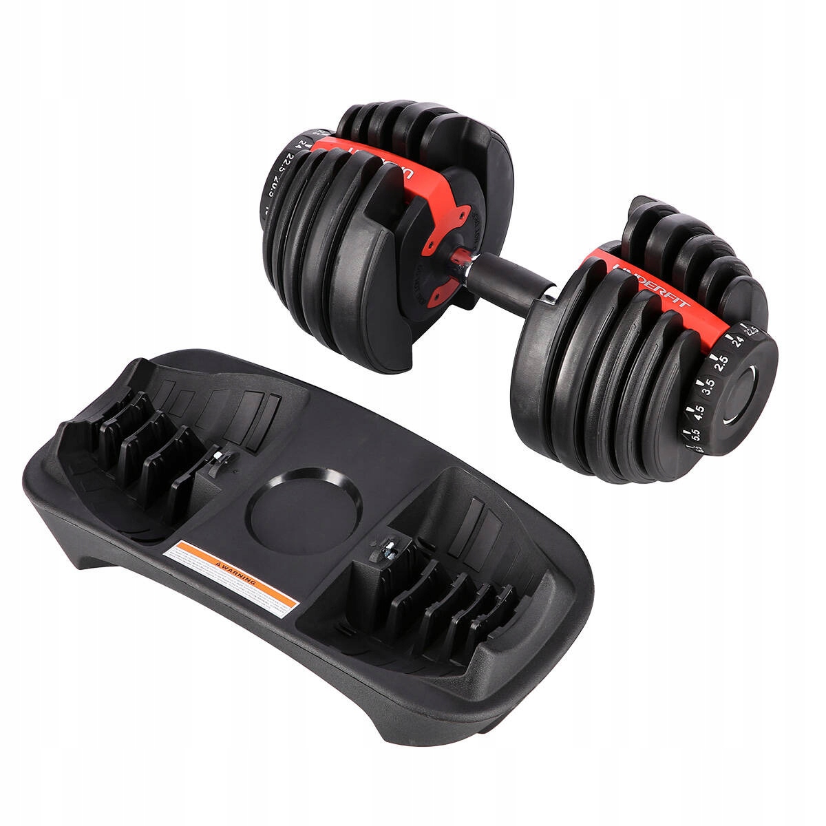 Hantla regulowana systemowa UNDERFIT 24 kg Typ regulowane