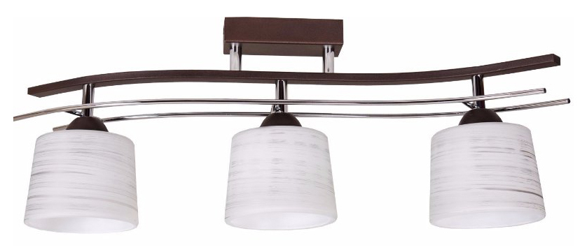 Osvětlení do obývacího pokoje s efektem přetahování štětcem po stínítku Fala 60W