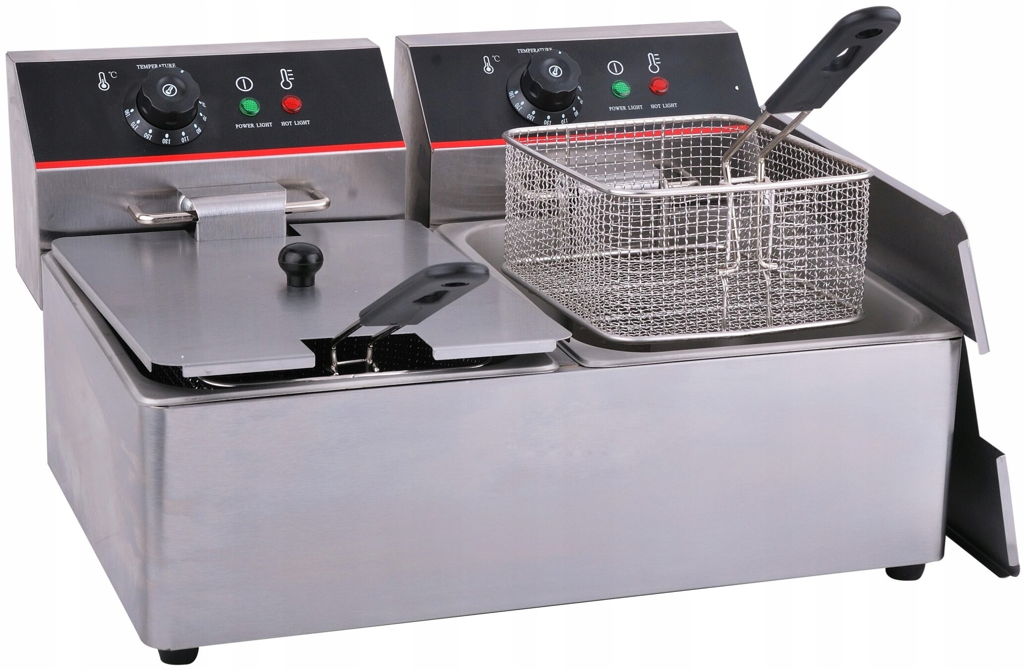 Dvoukomorová fritéza Szron