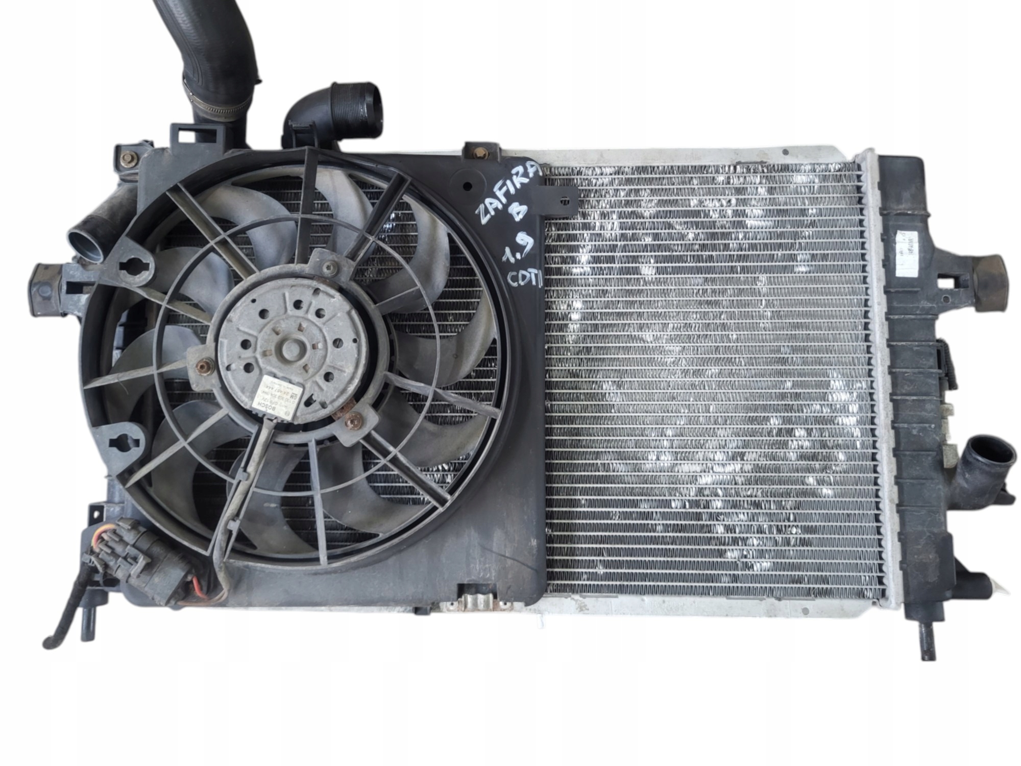 support panel for radiators radiator OPEL ZAFIRA B 1.9 CDTI KOMPLET