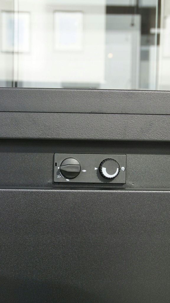 Patio Light Biały Kratki + Pokrowiec + Kamienie Styl nowoczesny