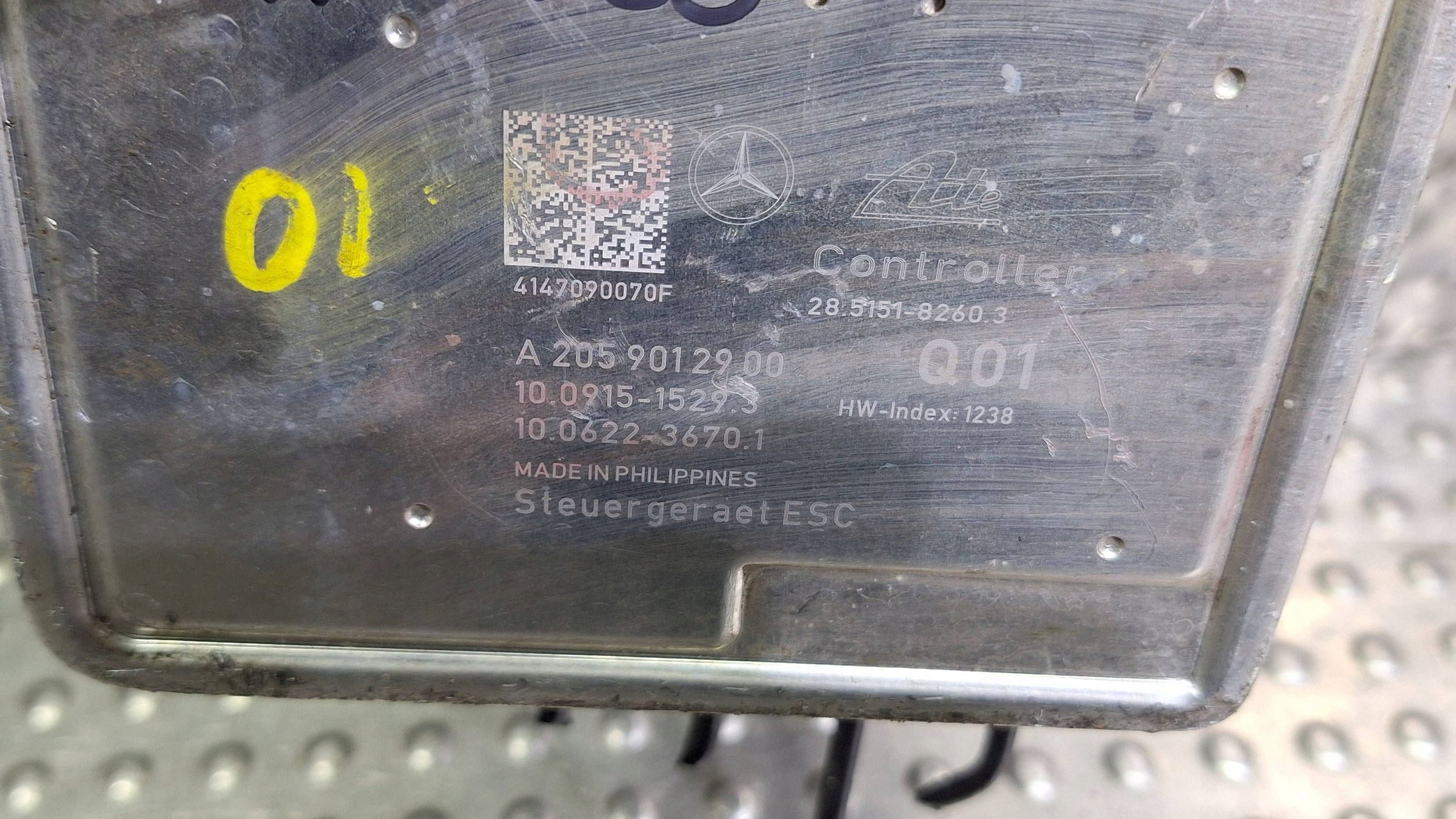 pump control unit ABS A2054313412 A2059012900 MERCEDES C KLASA W205